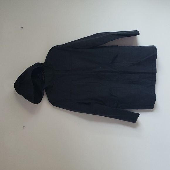 BURBERRY London black hooded jacket size medium - Picture 1 of 12